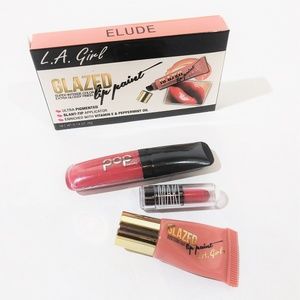 Lipstick & Gloss Mini Lot- Pop Beauty LA Girl Make